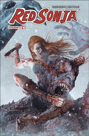 Red Sonja (2023) issue 16-B Björn Barends Cardstock Cover