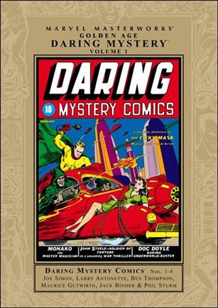 Marvel Masterworks: Golden Age Daring Mystery Cover Image 1
