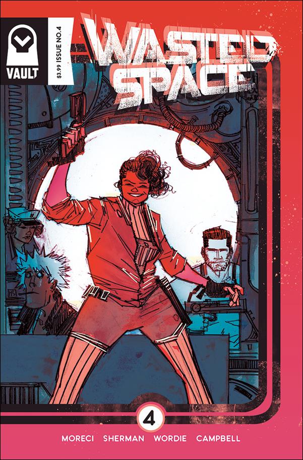 Wasted Space issue 4-B Hayden Sherman Cover