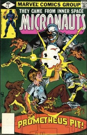 Micronauts (1979) issue 5-B Whitman Edition Cover