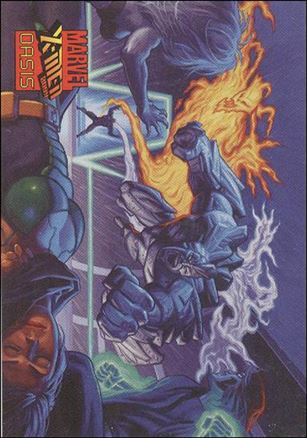 X-Men 2099: Oasis (Base Set) card 63 Triple trouble
