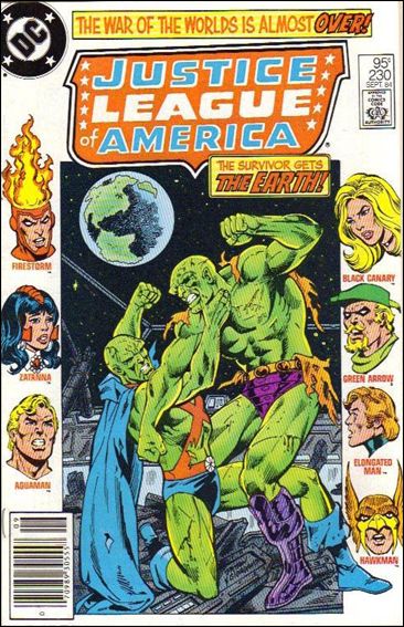 Justice League of America (1960) issue 230-B Canadian Price Cover