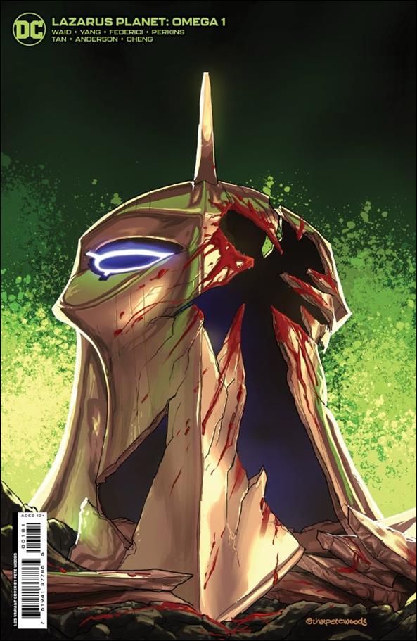 Lazarus Planet: Omega issue 1-K Pete Woods 1:25 Cardstock Cover