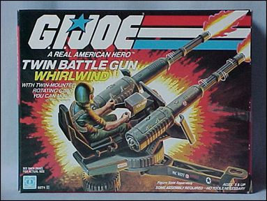 G.I. Joe: A Real American Hero 3 3/4" Basic Vehicles and Playsets figure 11 Whirlwind (Twin Battle Gun)