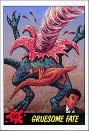 Dinosaurs Attack! (Base Set) card 50 Gruesome Fate