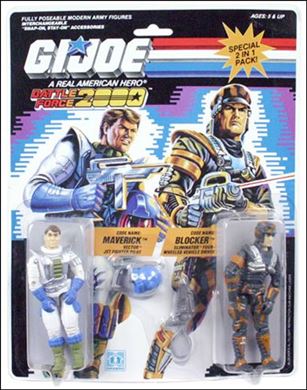 G.I. Joe: A Real American Hero (Battle Force 2000) 2-Packs figure 2 Maverick and Blocker 