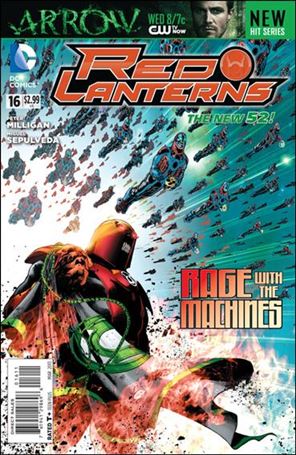 Red Lanterns issue 16 Standard Cover