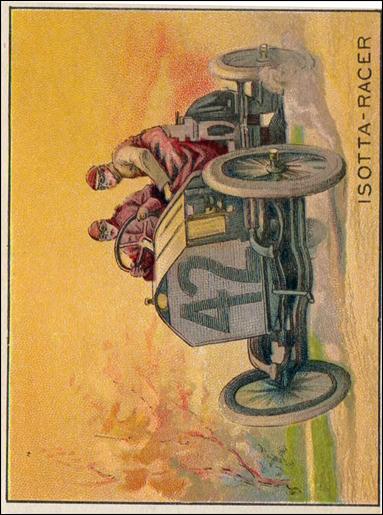 T37-Automobile Series (Base Set) card NN 19 Isotta Racer
