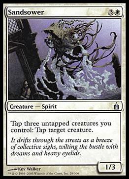 Magic the Gathering: Ravnica (Base Set)  card 28 Sandsower