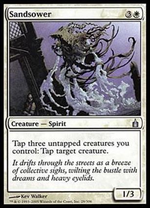 Magic the Gathering: Ravnica (Base Set)  card 28 Sandsower
