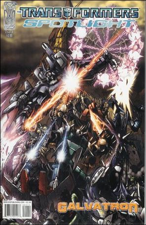 Transformers Spotlight issue nn8-B Galvatron - Alex Milne Standard Cover