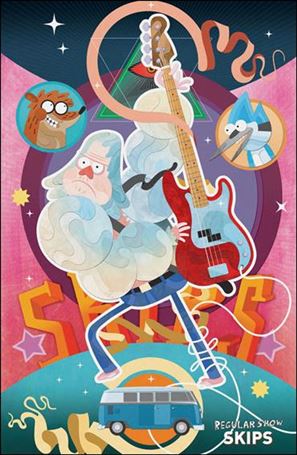 Regular Show: Skips issue 6-D Renato Faccini 1:25 Virgin Cover