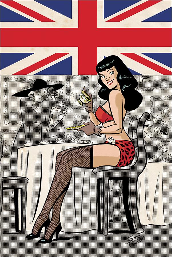 Bettie Page (2018) issue 4-H Scott Chantler 1:30 Virgin Cover