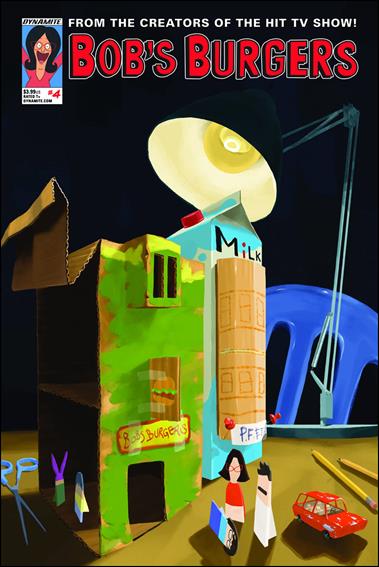 Bob's Burgers (2015) issue 4 Luke Ashworth Cover
