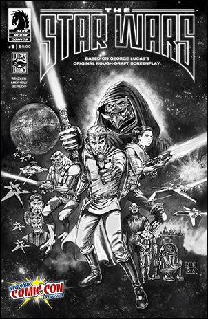Star Wars (2013/09) issue 1-E Jan Duursema B&W New York Comic Con Cover