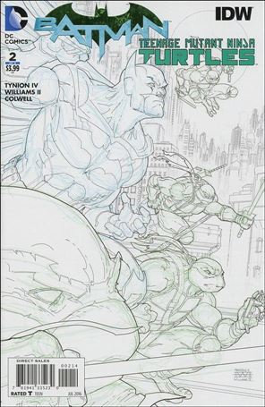 Batman/Teenage Mutant Ninja Turtles issue 2-E Freddie E. Williams II Cover (4th Printing)