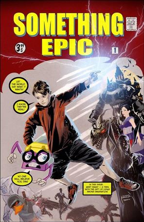 Something Epic issue 1-D Szymon Kudranski Amazing Fantasy Homage Cover 