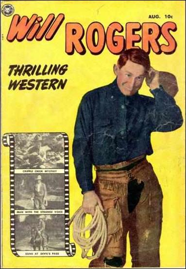 Will Rogers issue 2 Photo Cover