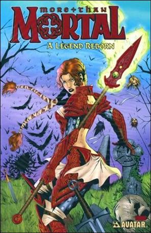 More Than Mortal: A Legend Reborn issue 1-D Ruby Red Foil Convention Cover