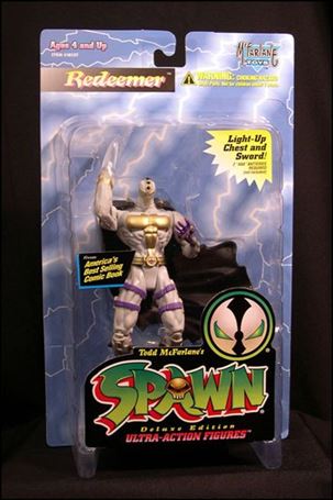 Spawn (Series  3) figure 9 Redeemer (White Edition)