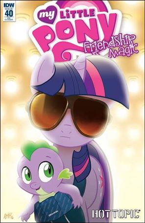 My Little Pony: Friendship is Magic issue 40-D Tony Fleecs Hot Topic Cover