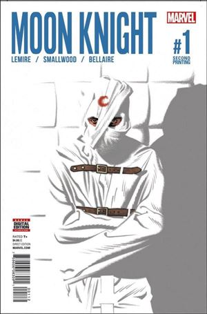 Moon Knight (2016) issue 1-F Greg Smallwood Cover (2nd Printing)