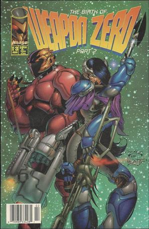 Weapon Zero (1995) issue T-3-B Newsstand Edition
