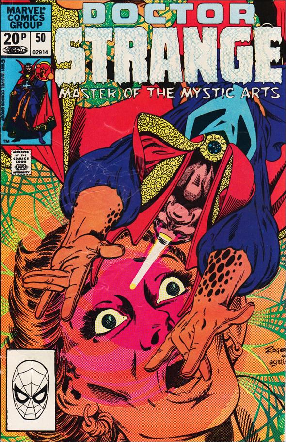 Doctor Strange (1974) issue 50-B UK Price Cover