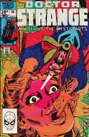 Doctor Strange (1974) issue 50-B UK Price Cover