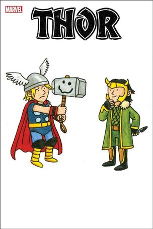 Thor (2020) issue 33-B Jeffrey Brown Cover