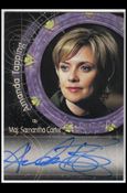 Stargate SG-1: Season 4 (Autograph Subset) card A11 Amanda Tapping as Major Samantha Carter