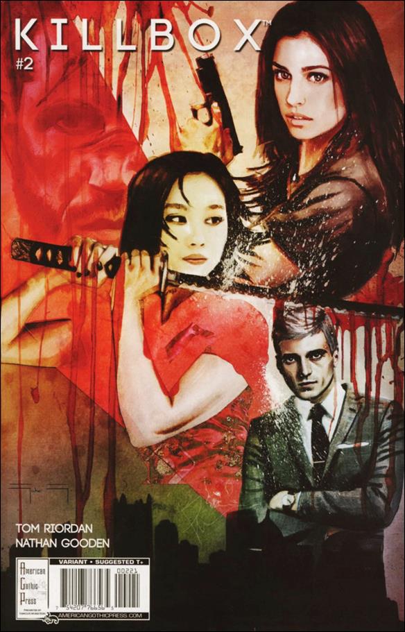 Killbox (2016) issue 2-B 1:10 Color Cover
