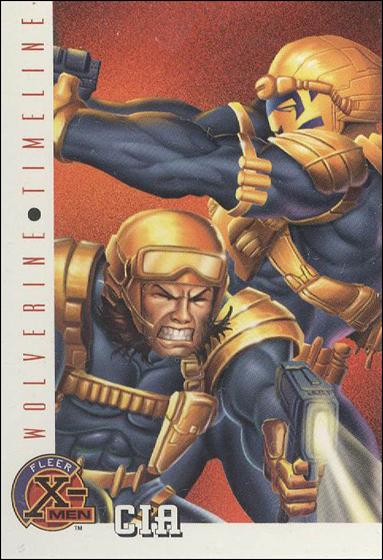 1996 Fleer X-Men International (Base Set) card 81 CIA