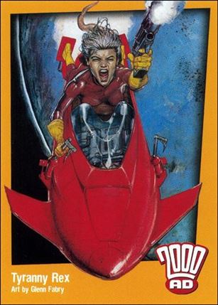 30 Years of 2000 AD: Series One (Base Set) card 63 Tyranny Rex