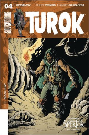 Turok (2017) issue 4 Aaron Lopresti Cover