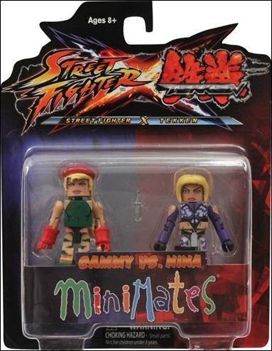 Street Fighter X Tekken Minimates figure 1 Cammy vs Nina