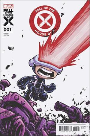 Fall of the House of X issue 1-E Skottie Young Cover