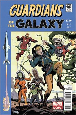 Guardians of the Galaxy (2013) issue 5-C Paolo Rivera 1:50 Cover