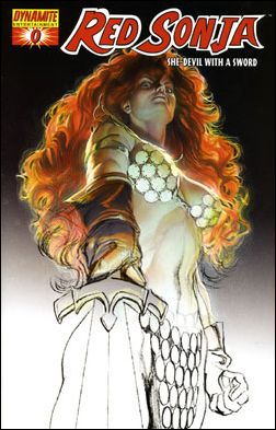 Red Sonja (2005) issue 0-C Alex Ross 1:100 Preview Sketch Cover