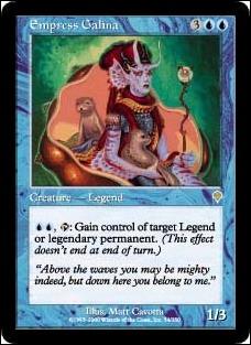 Magic the Gathering: Invasion (Base Set) card 54 Empress Galina