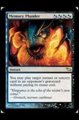Magic the Gathering: Shadowmoor (Base Set) card 169 Memory Plunder