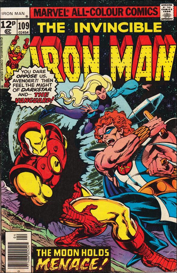 Iron Man (1968) issue 109-B UK Price Cover