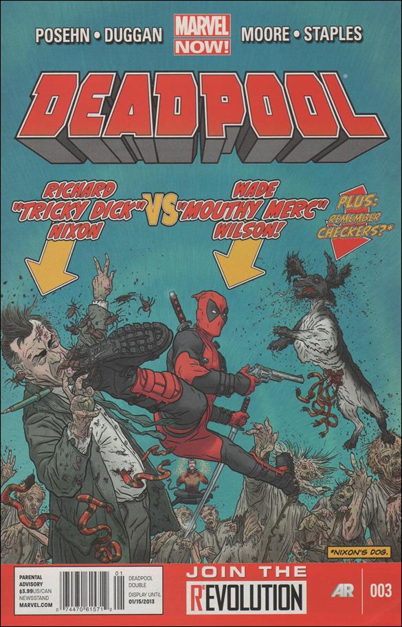 Deadpool (2013) issue 3-B Newsstand Edition / Price Variant