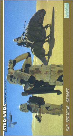 Star Wars Trilogy Special Edition Widevision  (Base Set) card 2 Ext. Tatooine - Desert