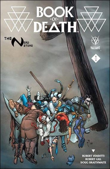 Book of Death issue 1-II Ryan Lee The Nerd Store Cover 1/500