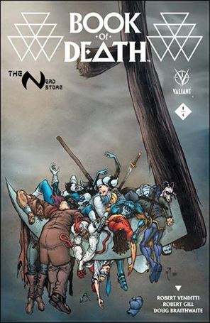 Book of Death issue 1-II Ryan Lee The Nerd Store Cover 1/500
