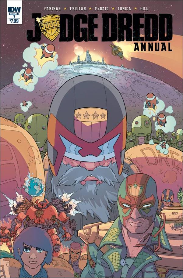 Judge Dredd Annual issue 1 Ulises Farinas Cover