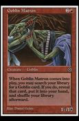 Magic the Gathering: Anthologies (Base Set) card 35 Goblin Matron
