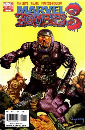 Marvel Zombies 3 issue 1-B Arthur Suydam Cover