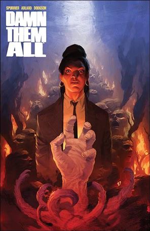 Damn Them All issue 8-B Ariel Olivetti Cover